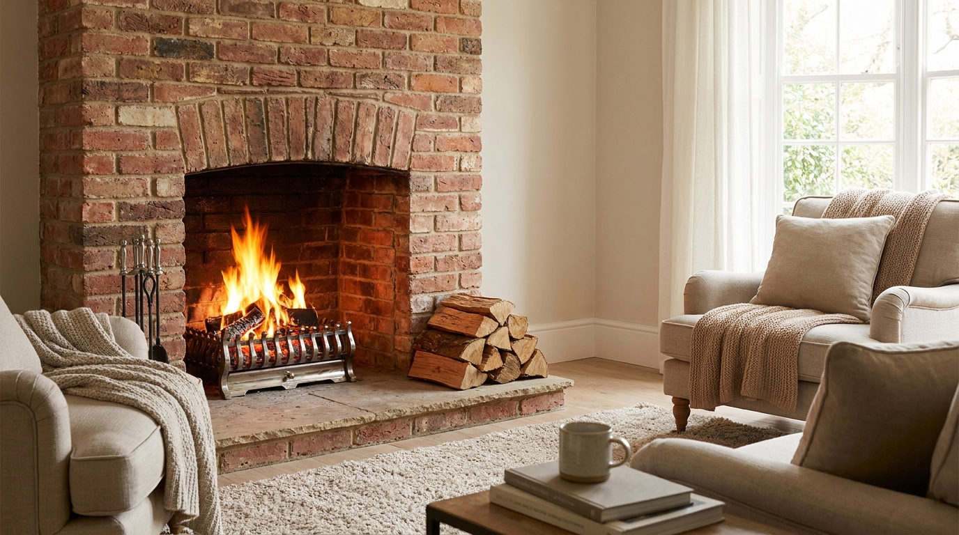 Repaired chimney